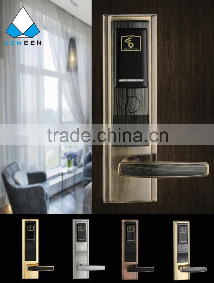 hotel keyless rf proximity card door lock system H-821
