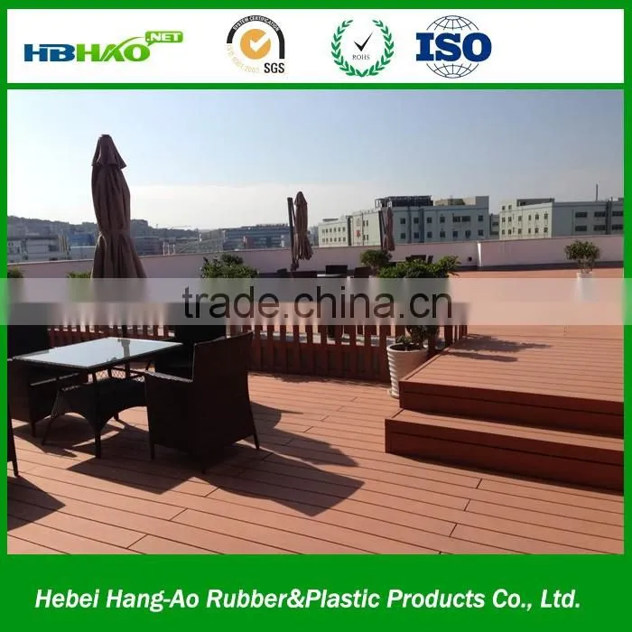 Solid Waterproof WPC Decking, Wooden harding laminate flooring wood flooring