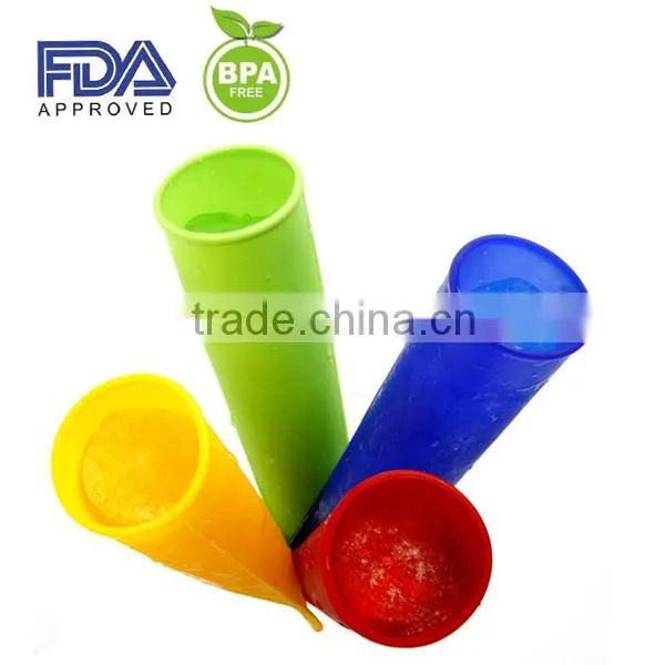 Easy removing silicone ice lolly mold