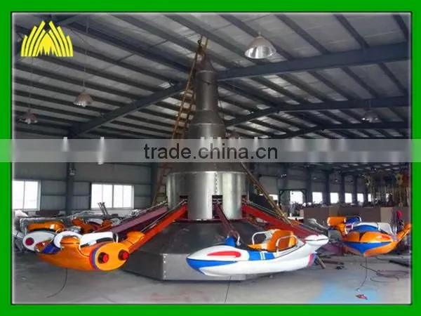 Amusement 12 person / 16 person Self Control Aircraft for park