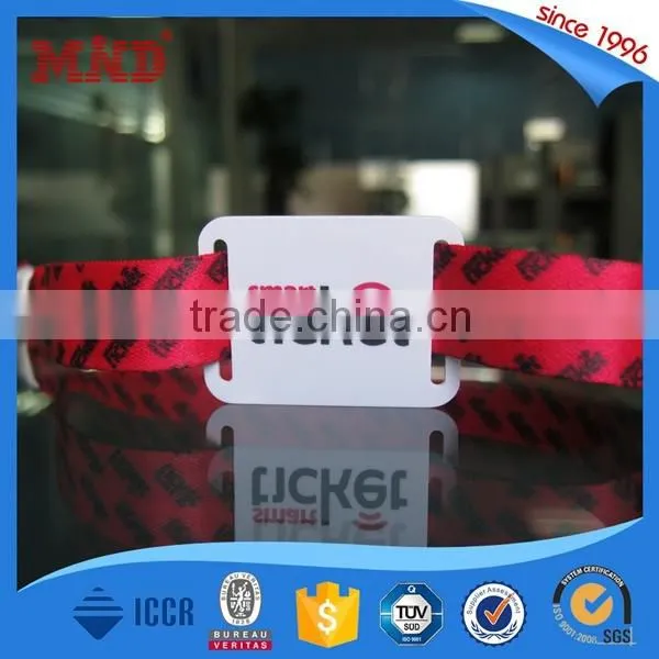 MDWW36 Adjustable Events Bracelets | Disposable Woven RFID NFC Bracelet