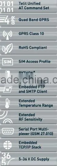 GT864-QUAD-PY Terminat GSM module gprs terminal