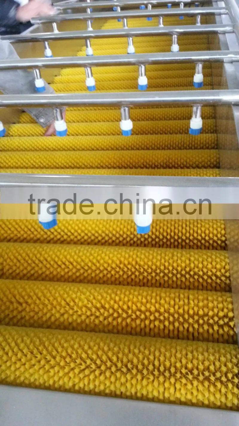 Full Automatic Industrial Vegetable And Fruit Washing Washer and Drying Dryer Machine