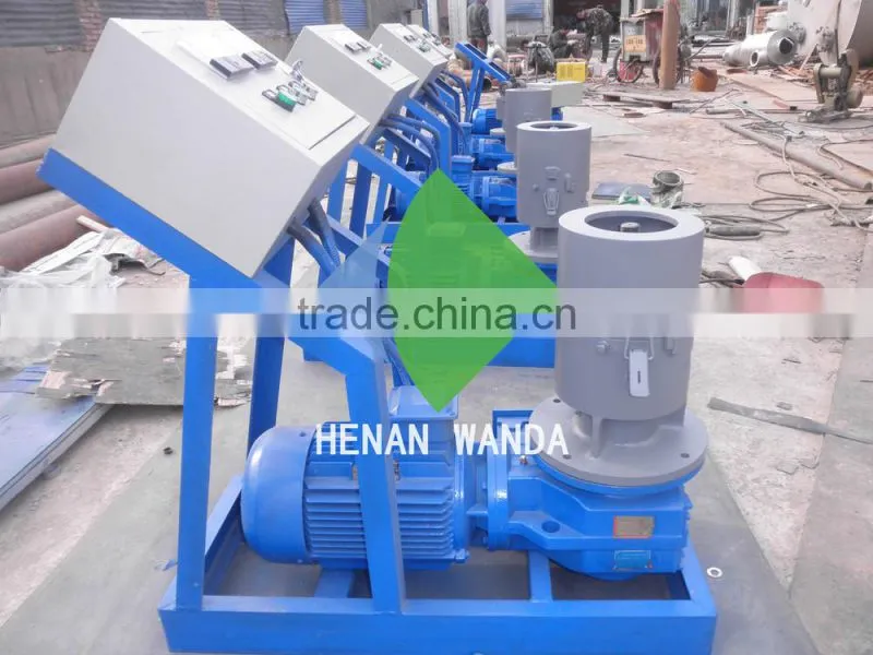 WANDA low noise ring die pellet mill machine for sale