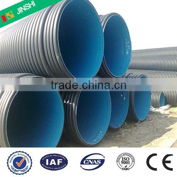SN8 HDPE Corrugated Pipe for Drainage Water