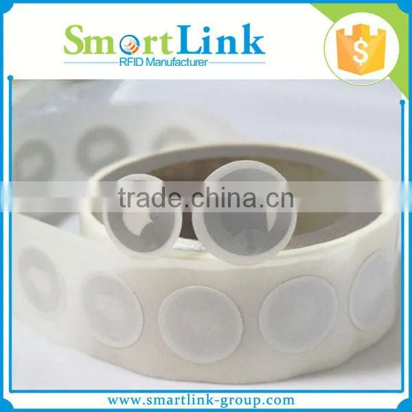 factory Price Diameter 30mm RFID NFC inlay sticker Tag,13.56Mhz rfid HF label roll,Ntag213/Ntag216 rfid chip