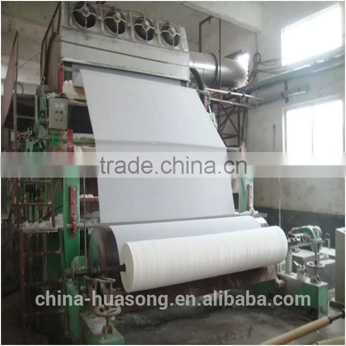 best quality toilet paper roll making machine, tissue paper making full line for paper mill
