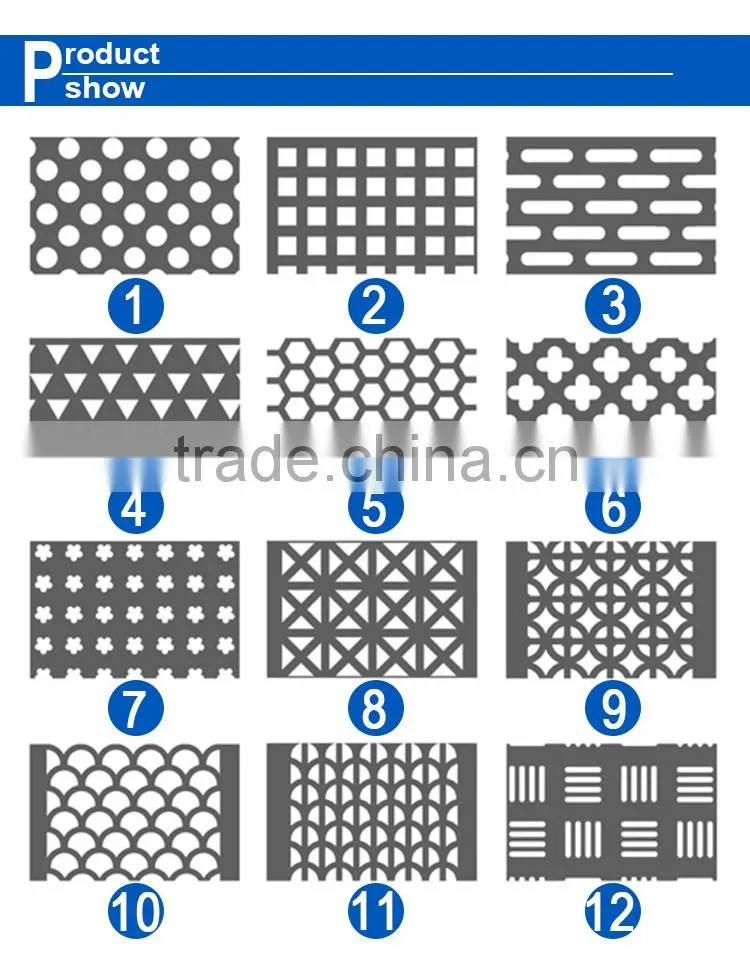 Wholesale anping perforated metal mesh speaker grille