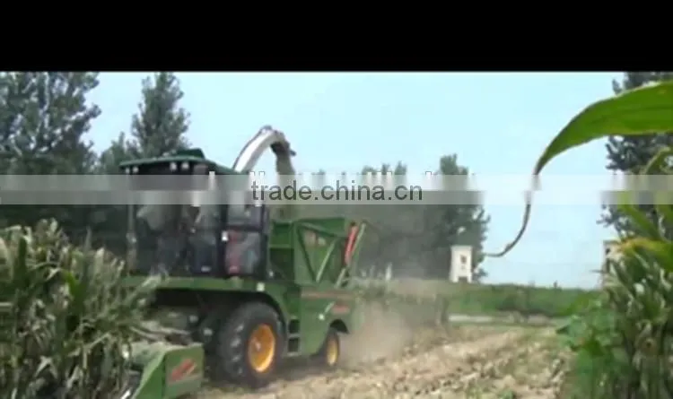 Self-propelled corn silage chopper cutter machine with 140hp turbo engine