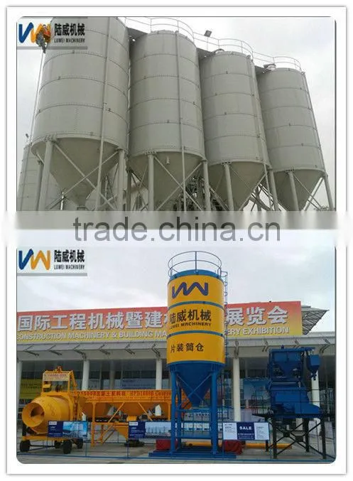 50-2000ton bolted cement silo site installation scene