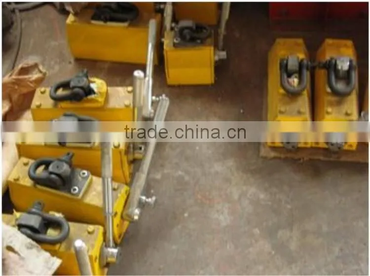 Permanent Magnet Plate Lifter Crane for Metal Scrap