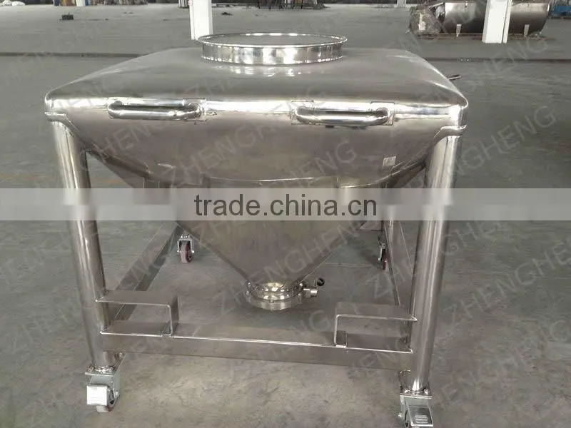 Stainless steelf filling funnel with triclamp and fittings