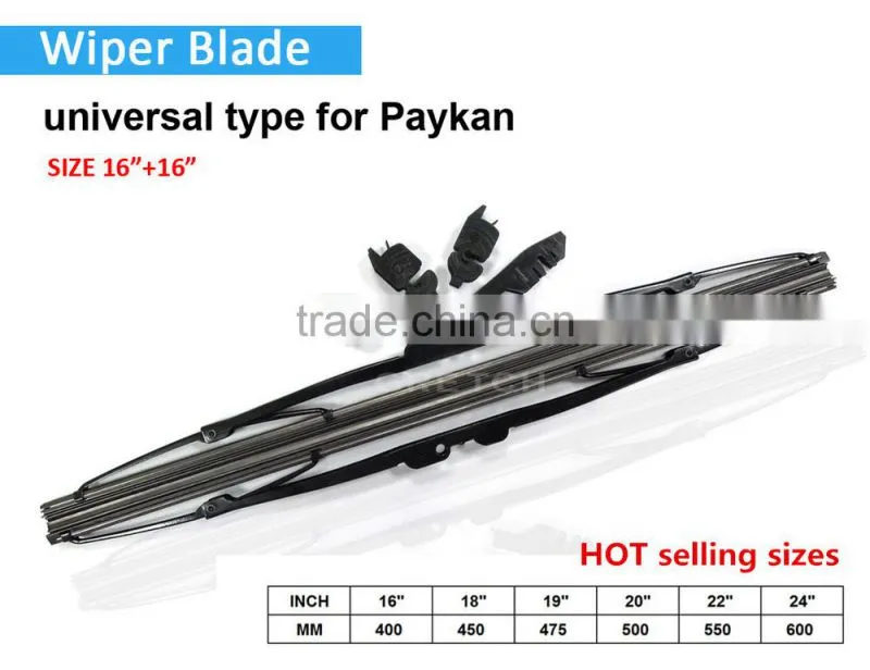 Replacement car wiper blade for Paykan