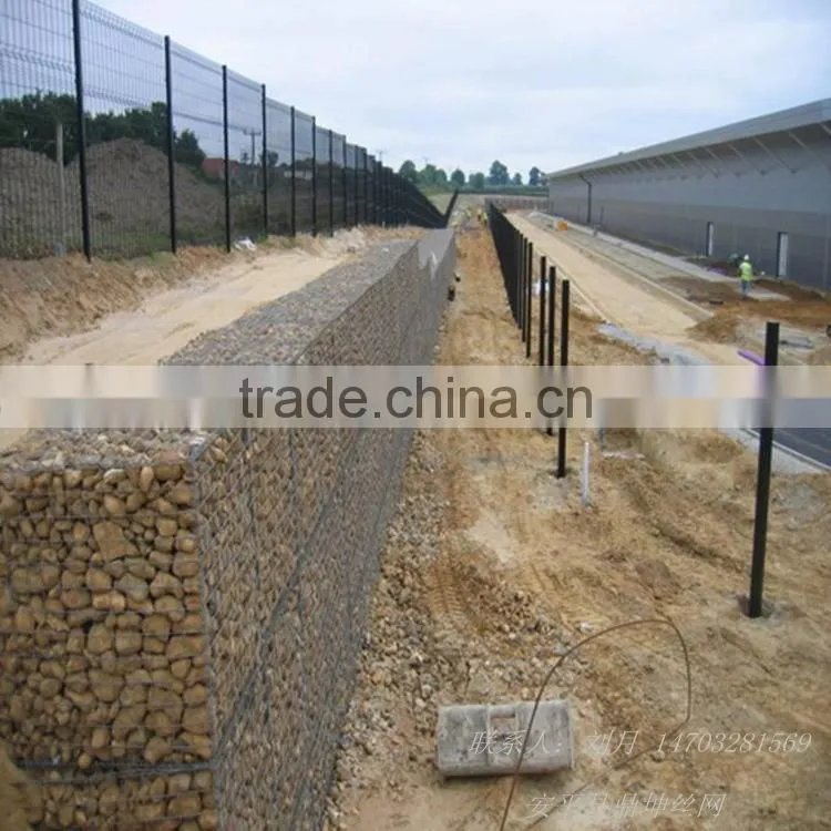 80x100 90x120 hot dipped galvanized gabion box / gabion mattresses / gabion basket