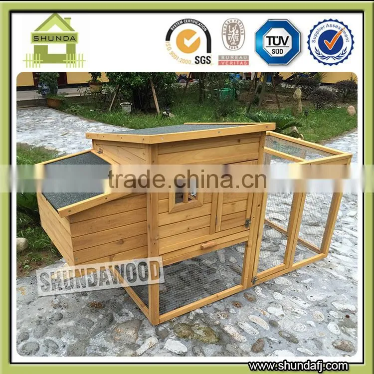 SDC011 Egg Laying Wooden Chicken Coop Outdoor Run
