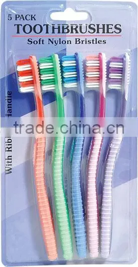 5 pcs disposable toothbrush