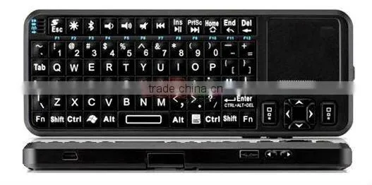 2.4G mini wireless keyboard with Touchpad