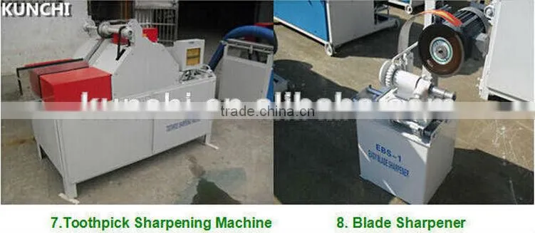 hot sale bamboo tooth pick making machine with high effciency and great performance