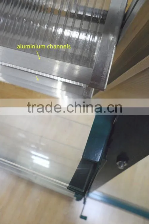New design greenhouse aluminum window vent louver