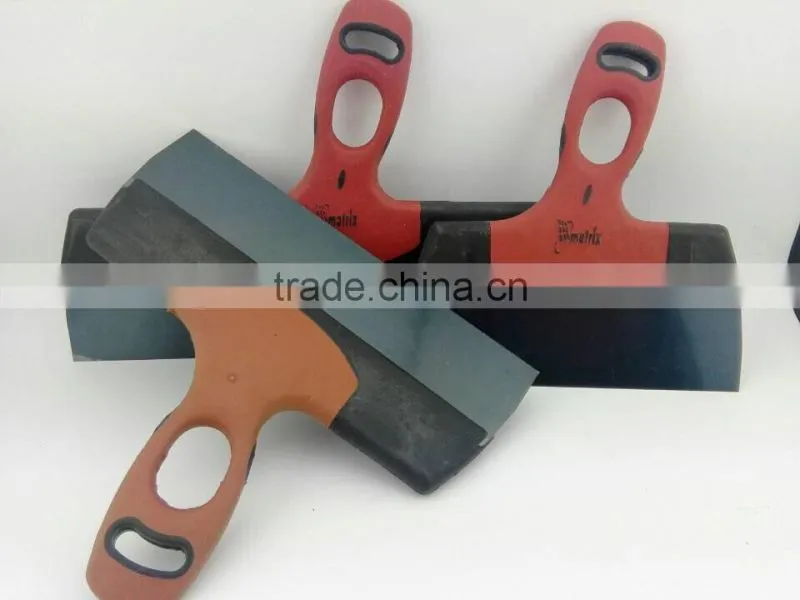 different size stainless steel plastic spatula paint tools knife set scraper wall plastering tools manure scraper with free sam