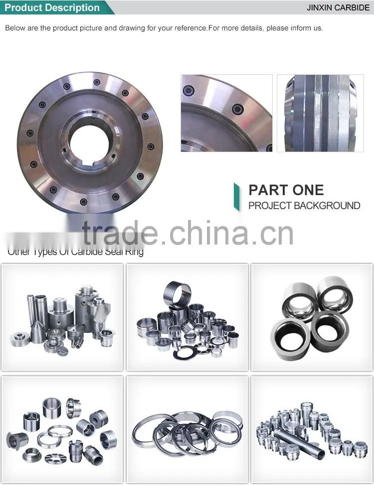 professional manufacturer made sintered tungsten Carbide tools for natural gas orifice parts