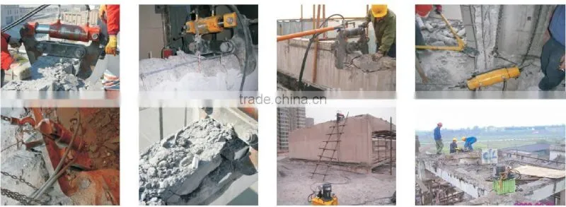 widely used in construction BS-HD420 concrete dividing tools, hydraulic rock divider