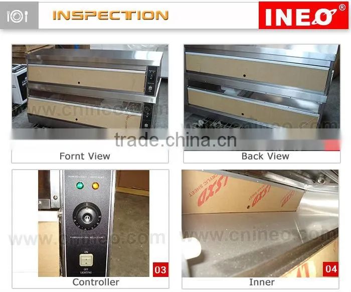 Double Channel Two Layer Fast Food Warming Showcase/Heated Showcase/Hot Display Showcase