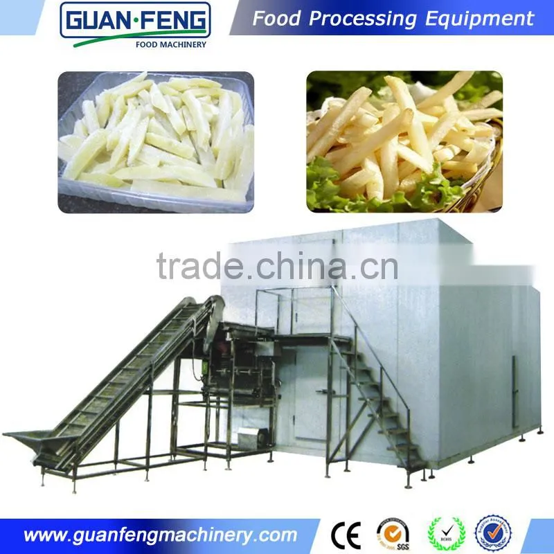 frozen french fries machinery/ french fries production line
