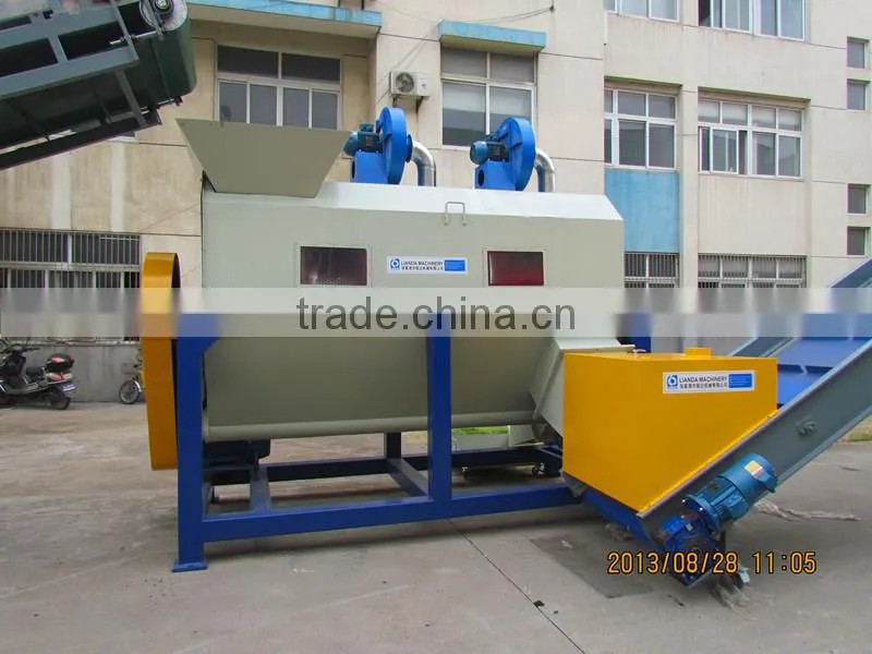 Agriculture plastic film washing recycling machine with CE certificate