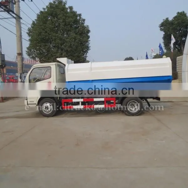 DONGFENG 4*2 Hanging Barrel Refuse Truck 5m3