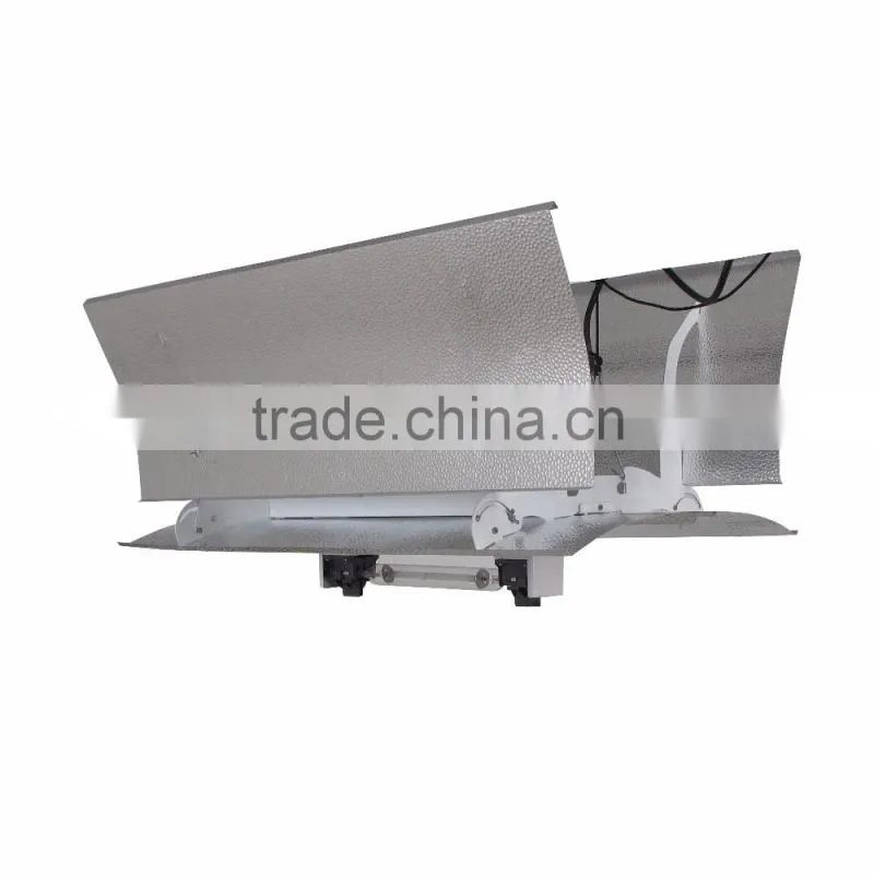 Hydroponics grow light glass tube lamp cover/ parabolic reflector/ hydroponics adjust a wing reflector