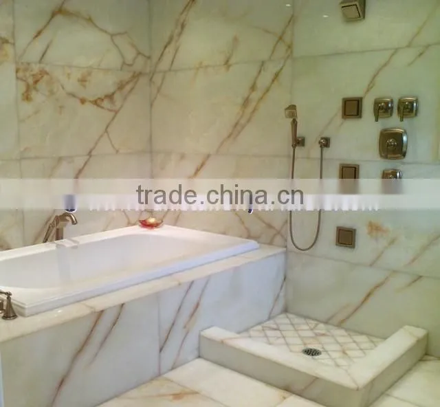 MODERN LIGHTWEIGHT ONYX BATHROOM COUNTERTOPS
