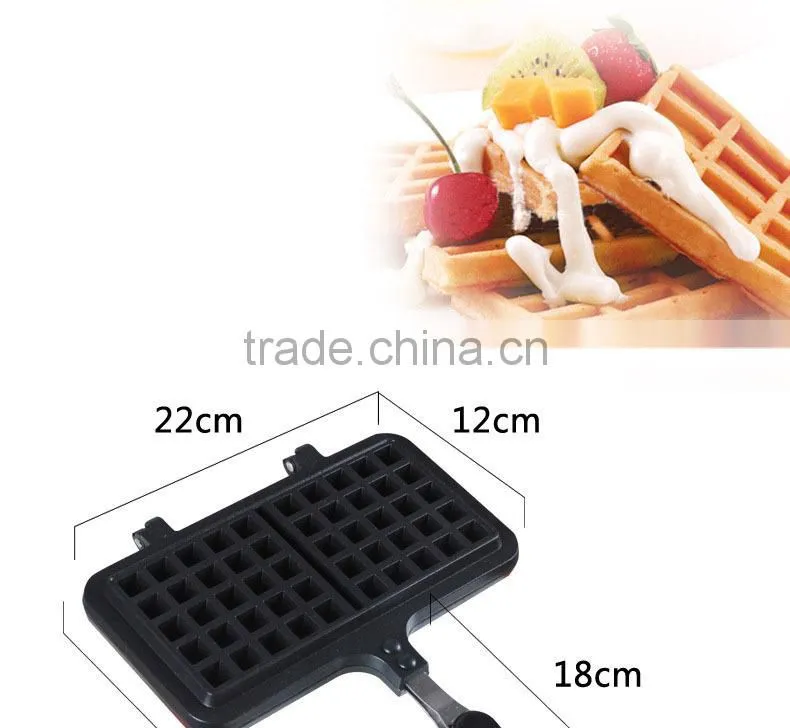 Kitchen craft Non Stick Stove Top Waffle Maker Iron Press Cookware Kitchenware