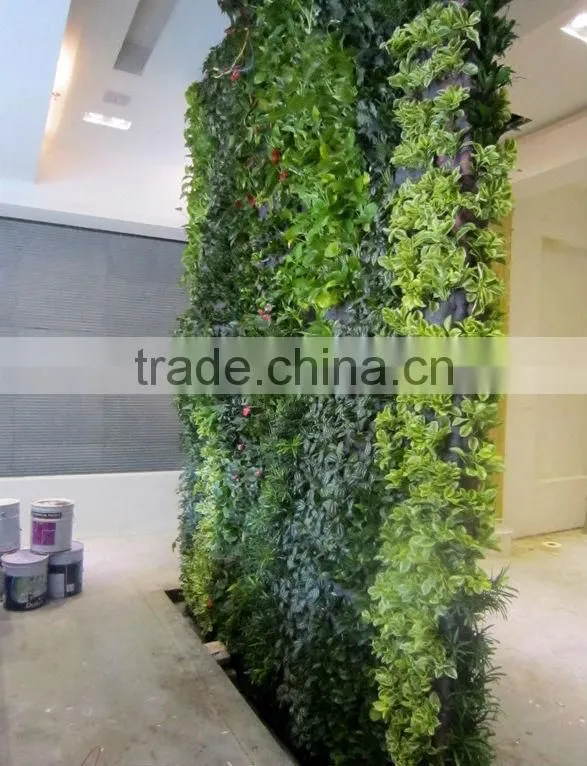 2015newest fatory price artificial grass wall,indoor or outdoor,vertical green wall
