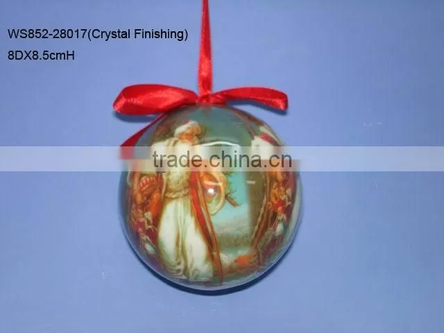 Polyfoam Christmas Snowman Ball Ornament Decoration