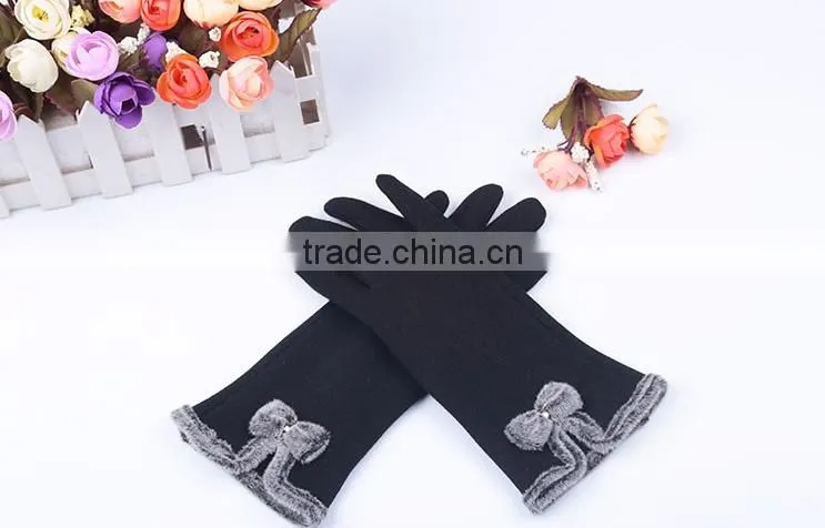 Women Winter Gloves 2016 Female PhoneTouch Screen Outdoor Wrist Mittens