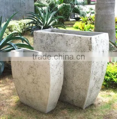 Viet-nam-lightweight-planter/New Design Light cement planter, GRC products, Concrete flower planter