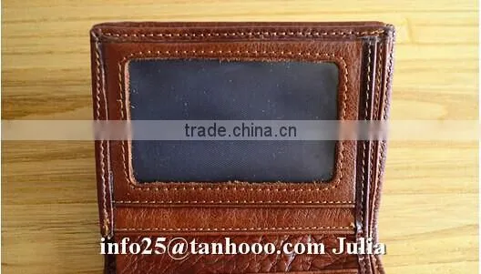 High quality genuine leather wallet/ travel wallet/men wallet