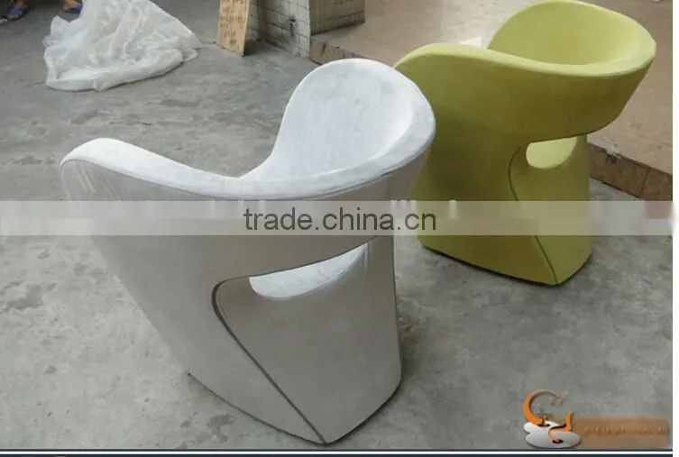 colorful special S design coffee shop showroom meeting chair on sale creative modern public area furniture