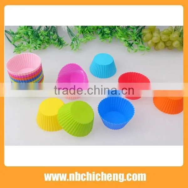 Silicone Baking Cup Muffin Cupcake Mold Muffin Cups Cake Baking Molds