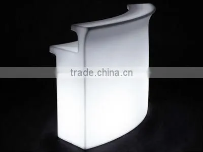 LED Bar Furniture/LED Furniture/beach table set with ice bucket