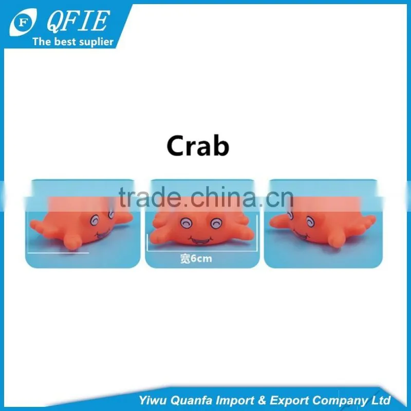 Promotional colorful soft mini lovely animal shape rubber floating animal toys for kids