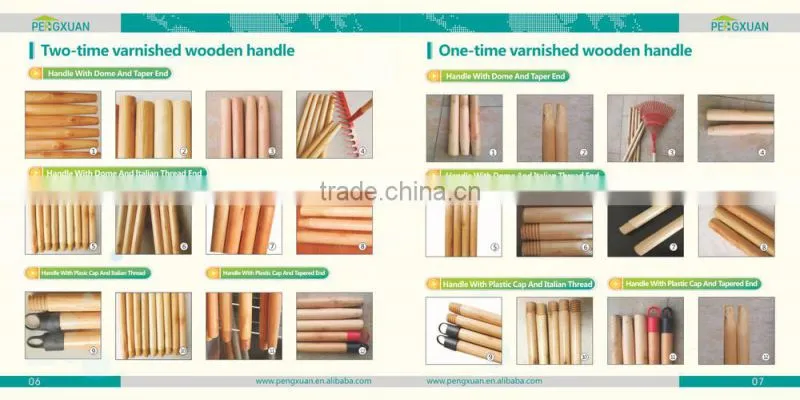 smooth surface pickaxe wooden handle natural color