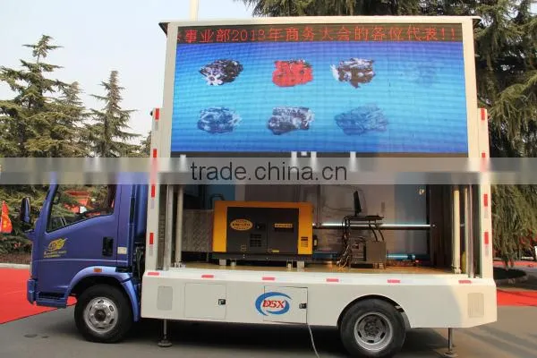 SINOTRUK LED mobile advertising trucks for sale