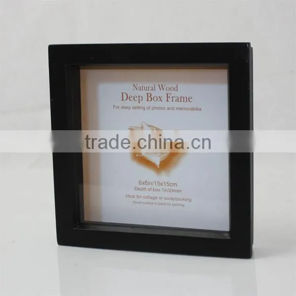 2016 new fashion wooden photo frame, beautiful wooden photo frame W09A017