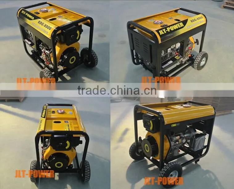 5kw Welding machine silent diesel generator