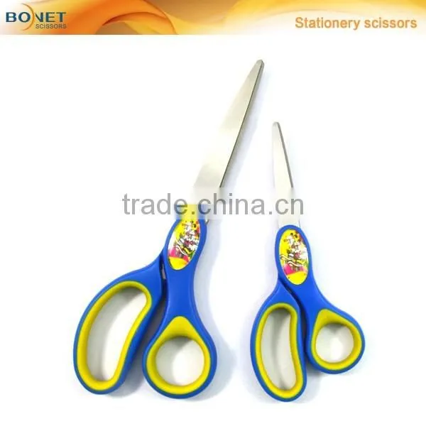 SST0018/S61004 5-1/2" pointed-tip Soft Grip handle Stationery chinese scissors