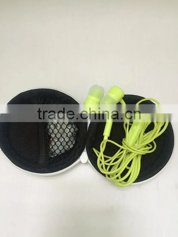 Earphone Case complete with replacement buds with Earphone