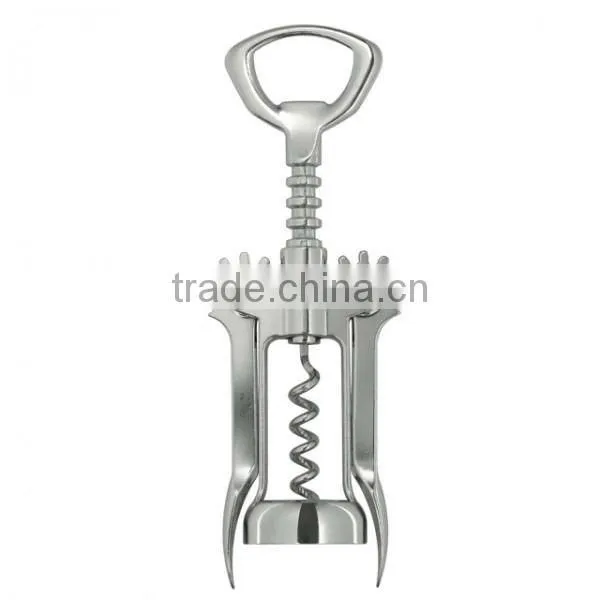 Hot Sale Heavy Duty NEW CHROME Wing Corkscrew Bottle Opener