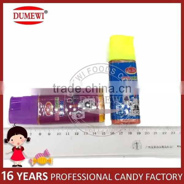 High Quality Cigarette Lighter Shape Liquid Spray Candy